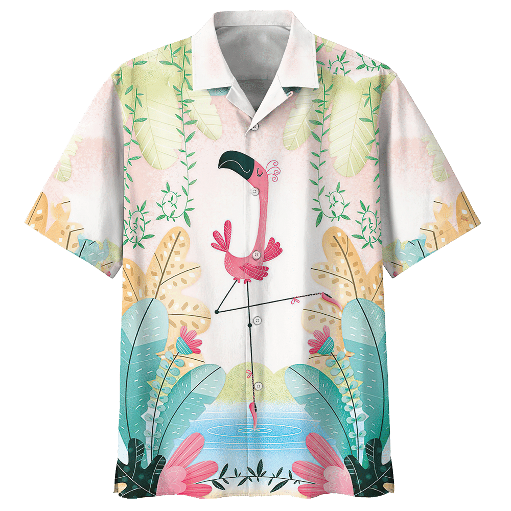 Flamingo Hawaii Shirt Ha67667