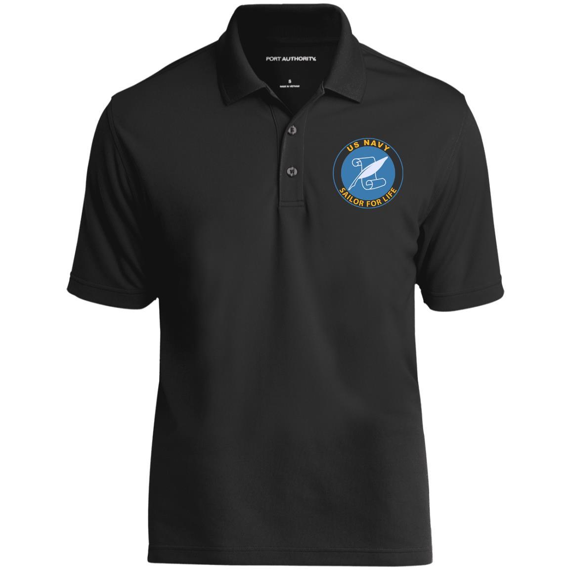 US Navy Journalist JO Logo_SFL Embroidered Port Authority® Polo Shirt ...