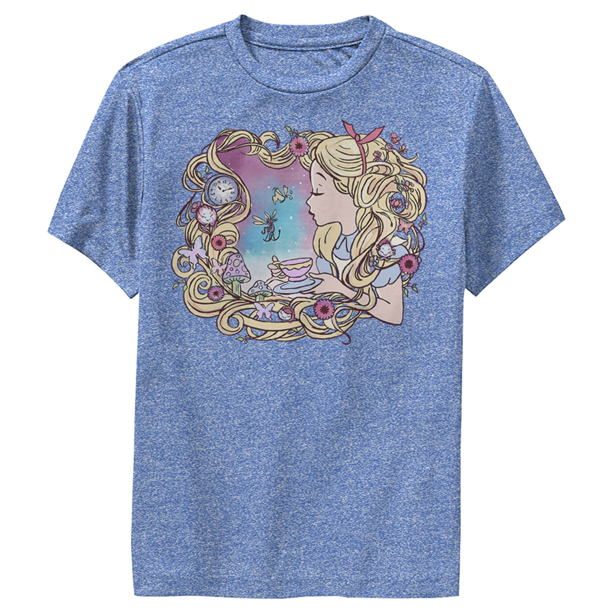 Boy’S Alice In Wonderland Artistic Alice Long Hair Tea Party Performance Tee