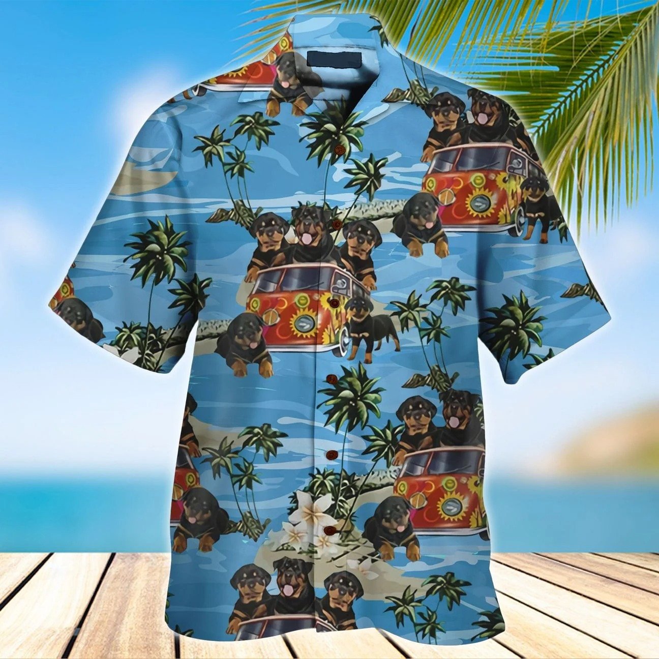 Rottweiler Hawaii Shirt Ha71883