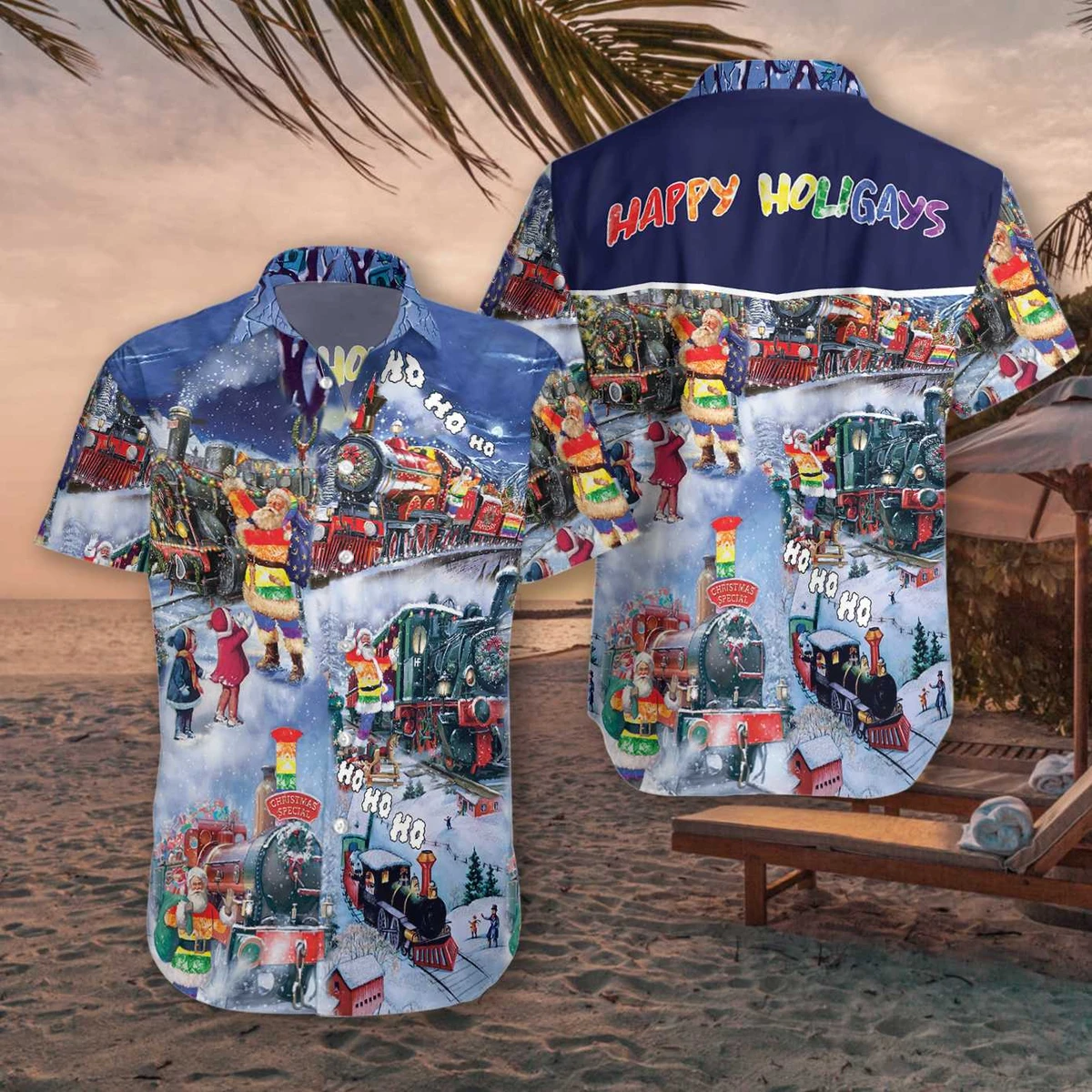 Happy Holigays Hawaii Shirt For Men Women Adult Ha32023