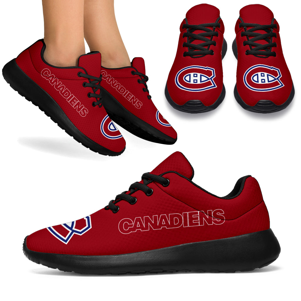 Montreal Canadiens Sport Sneakers Shoes