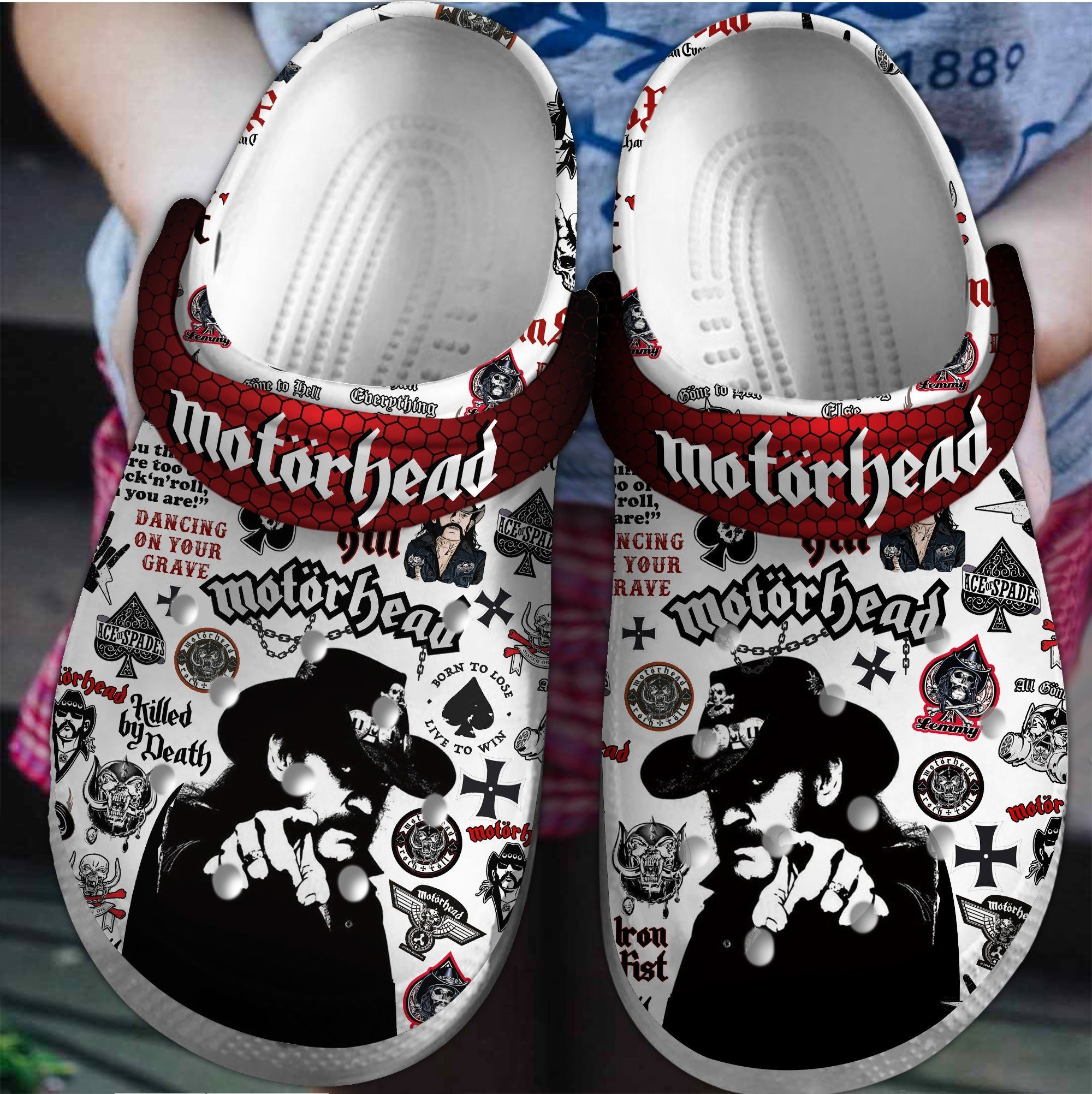 Motorhead Crocss Clogs For Men Women And Kid N6Uhl0Qy