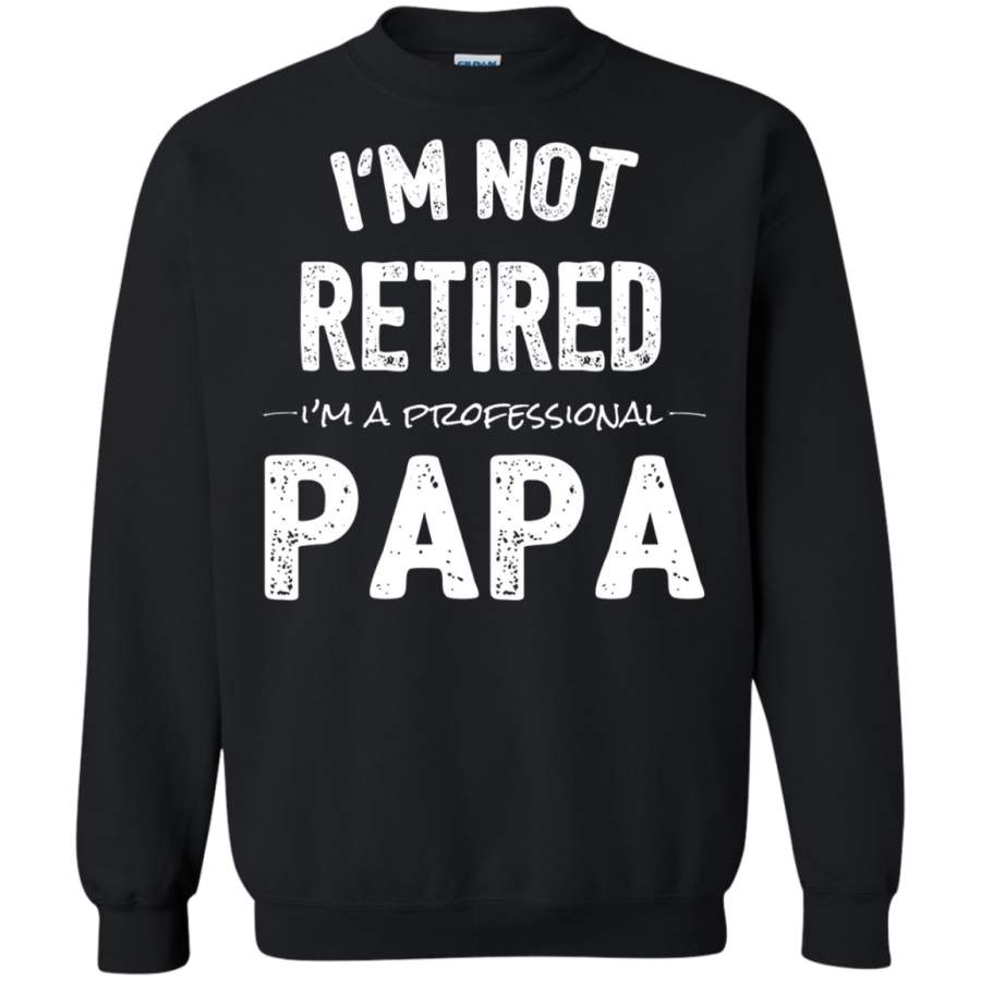 AGR Retirement Gifts Shirts for Retired Papa from Grandkids Sweatshirt