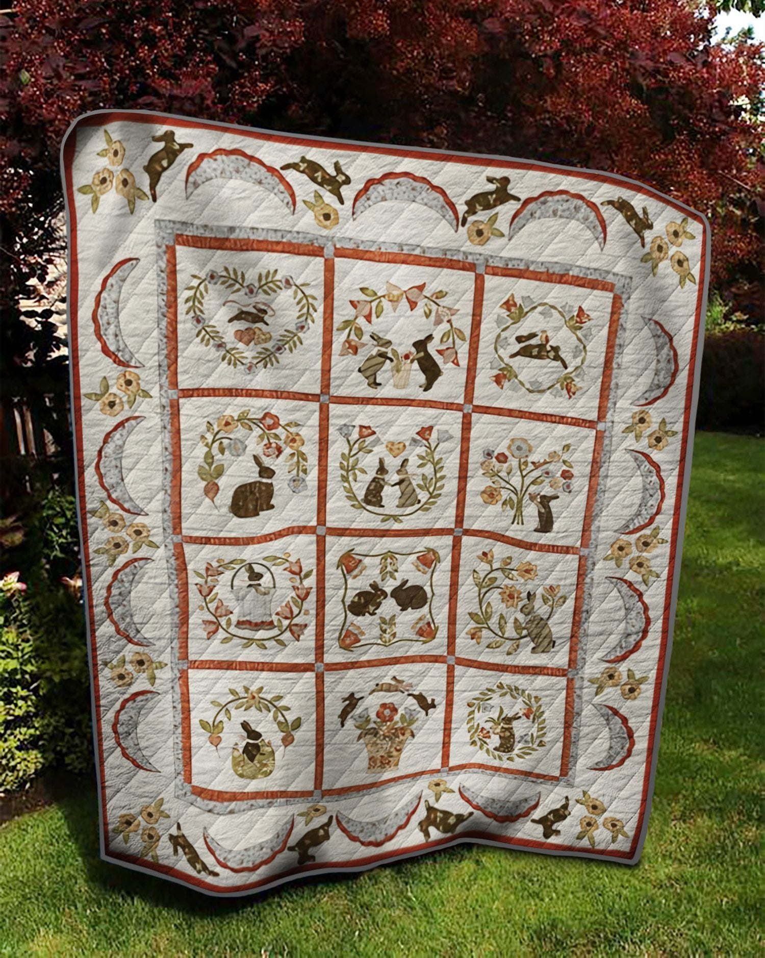 Rabbit Quilt Cudbp