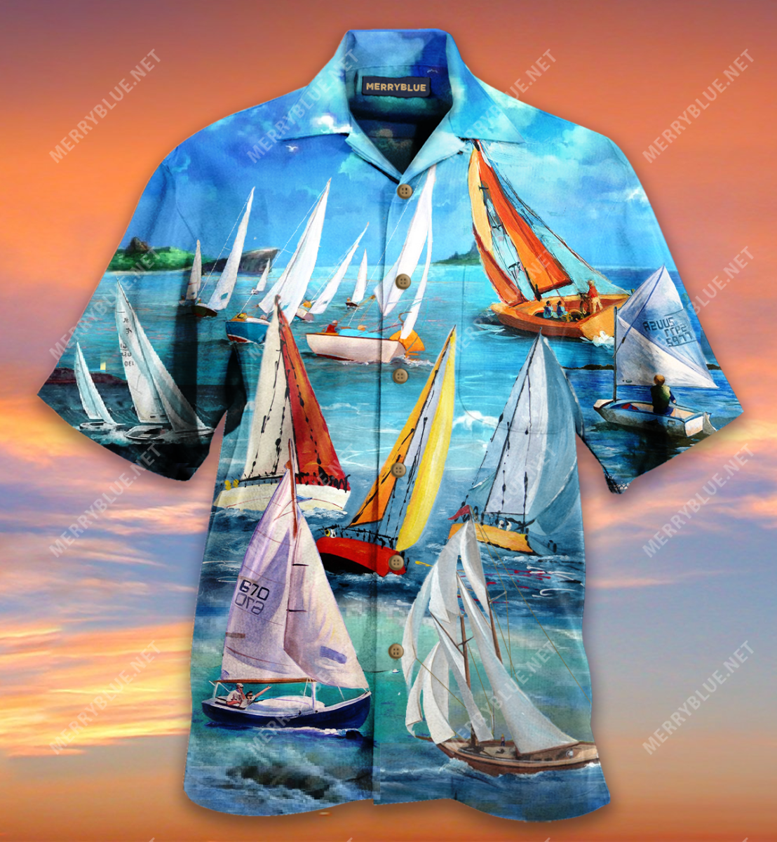 Raise The Sails To Catch Wind Unisex Hawaii Shirt Ha91473