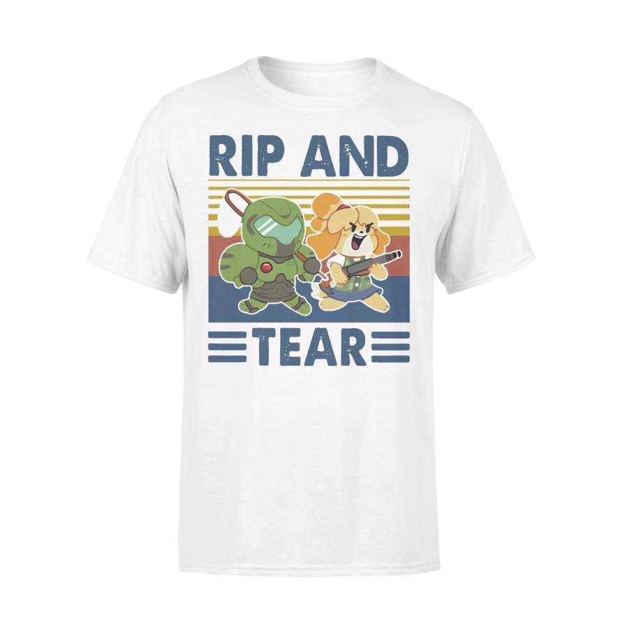 Rip And Tear Vintage T-shirt