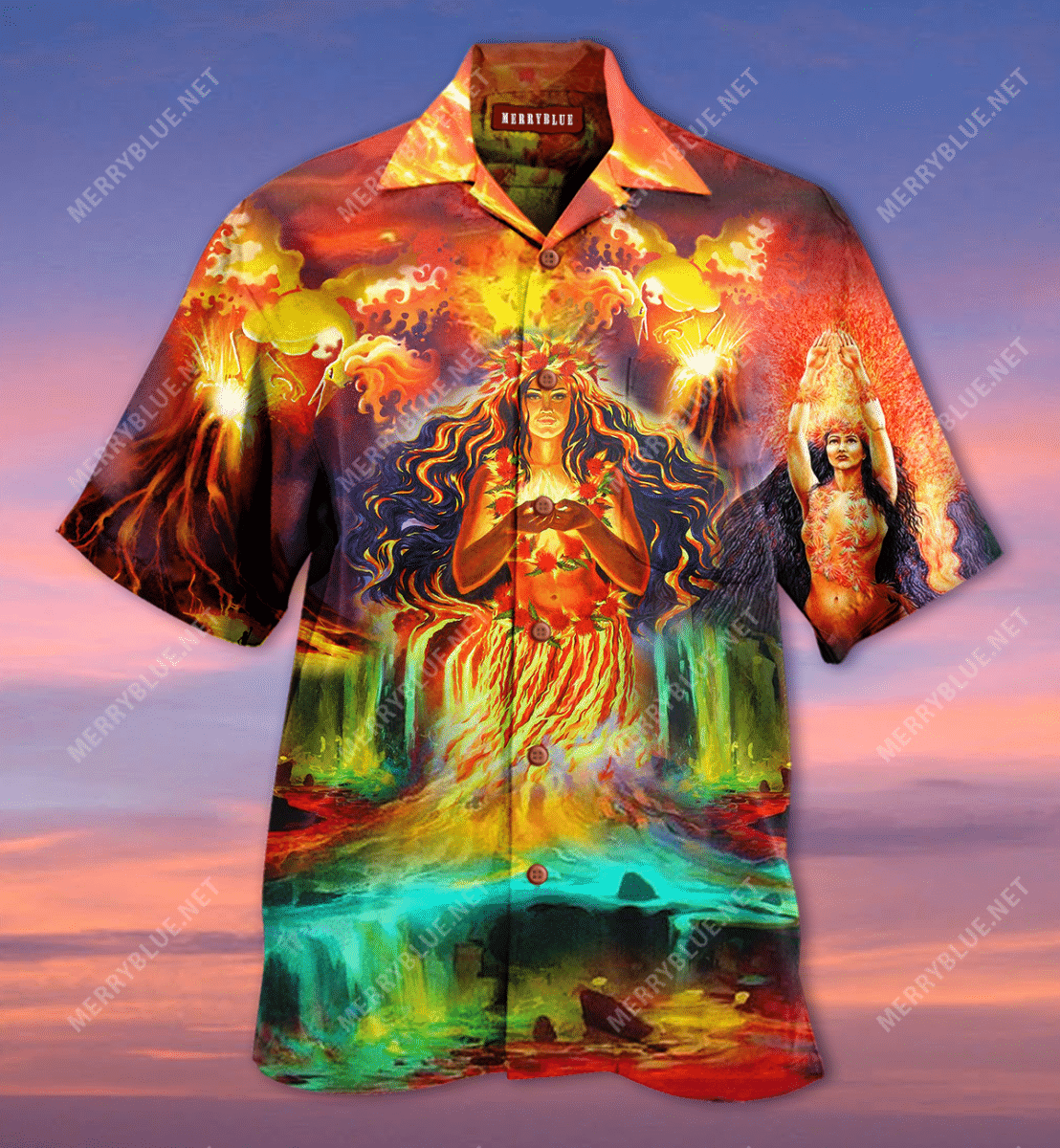 There Is Always A Great Volcano In Every Laziness Hawaiian Shirt