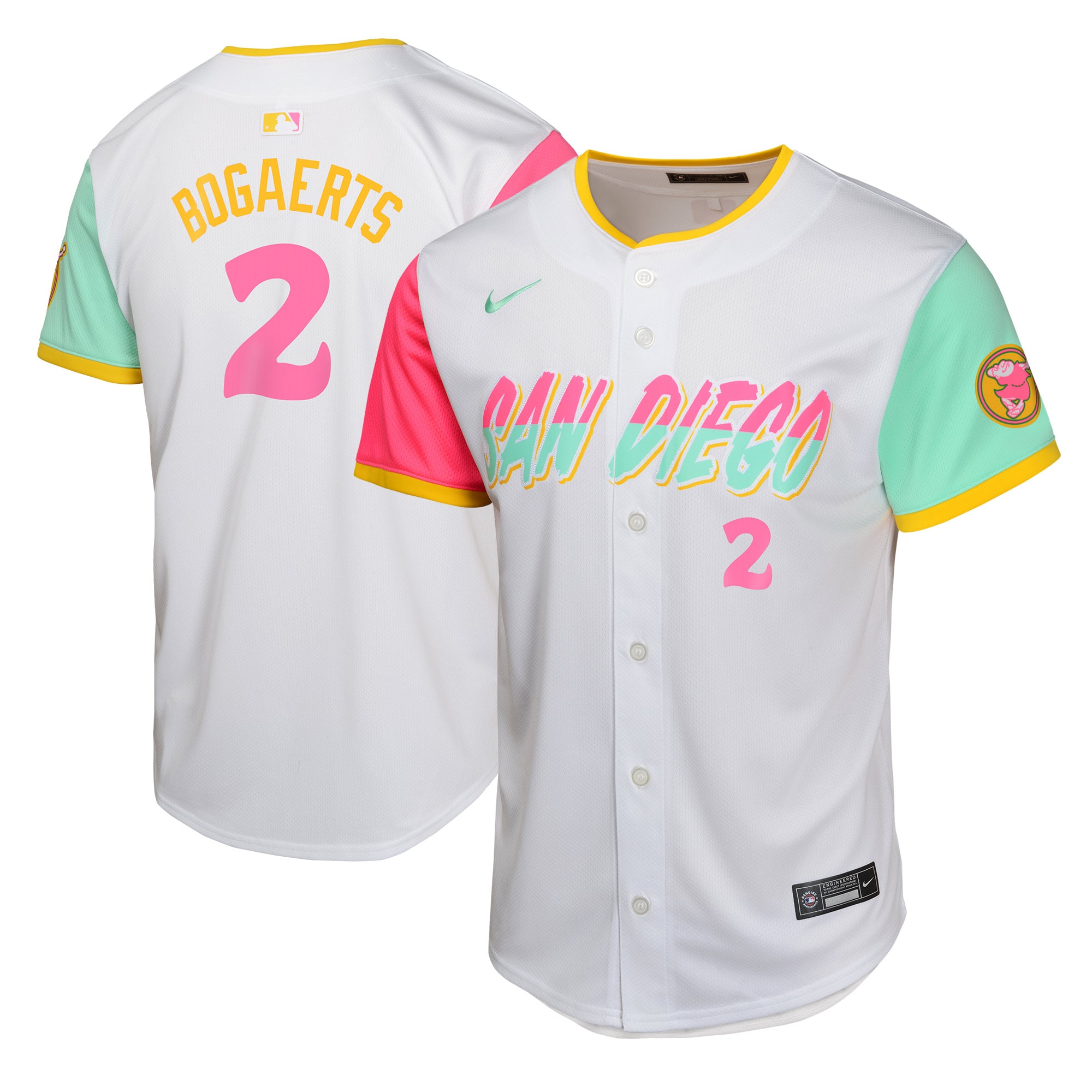 Xander Bogaerts San Diego Padres Youth City Connect Limited Player Jersey – White