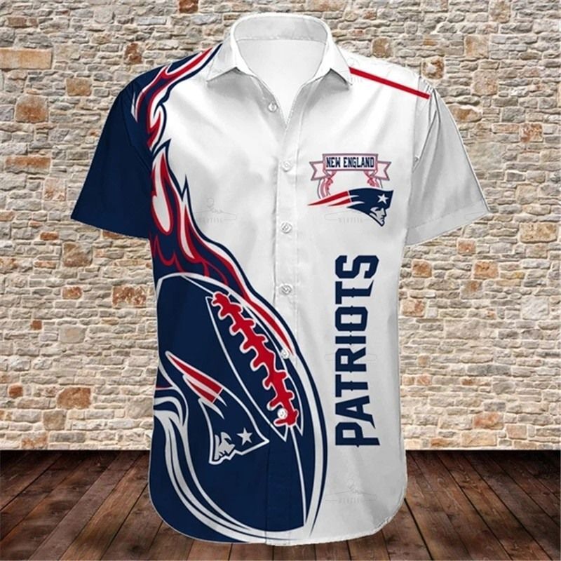 New England Patriots Shirts Cute Flame Balls Graphic Gift For Men