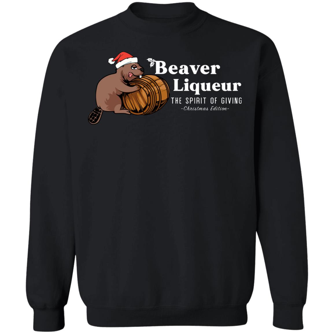 Beaver Liqueur Christmas Crewneck Sweatshirt