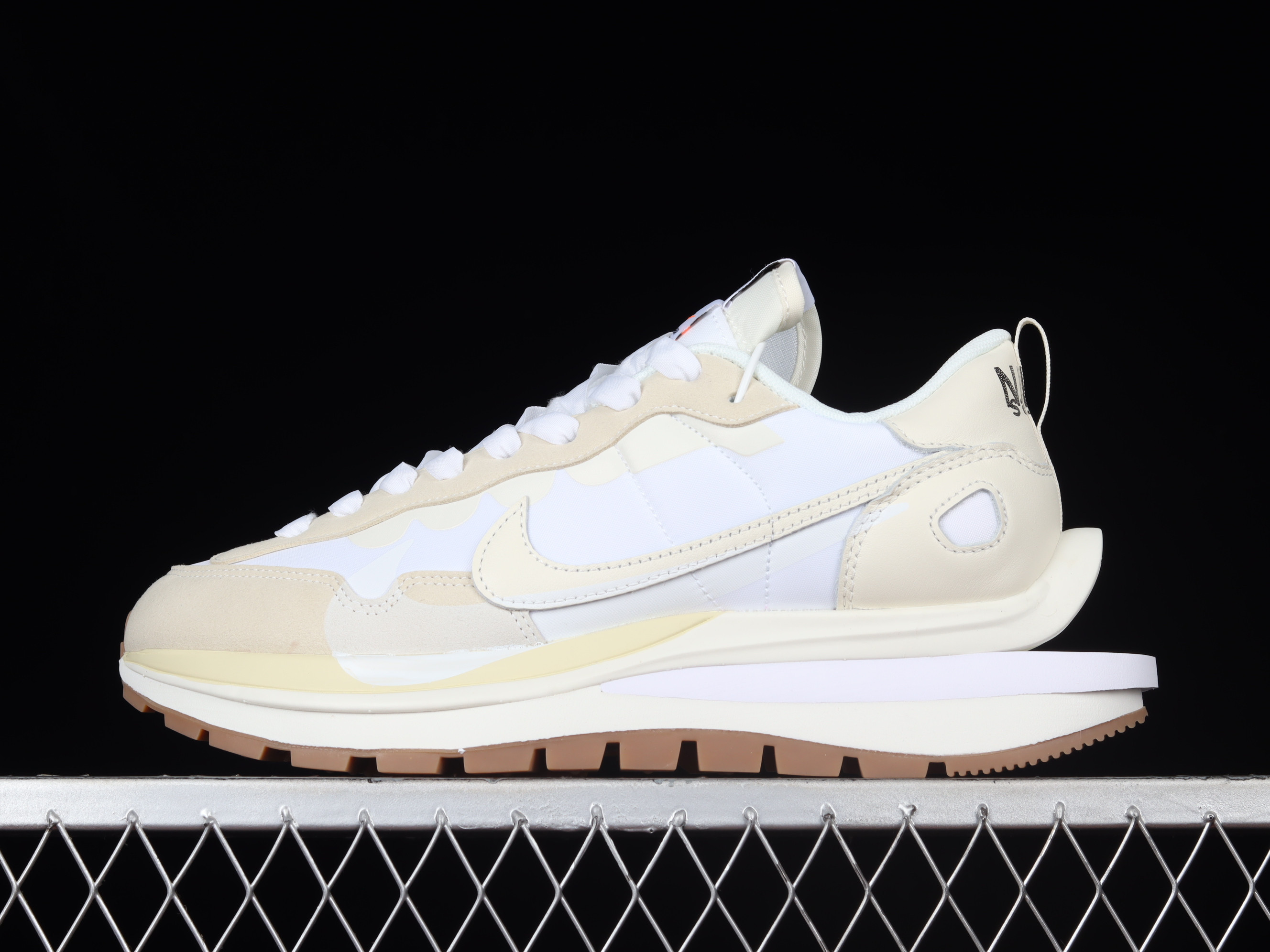 Sacai x Nike Vaporwaffle Sail Gum Shoes Sneakers SNK983466896