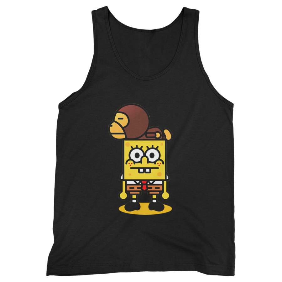 Bape X Spongebob Man’s Tank Top