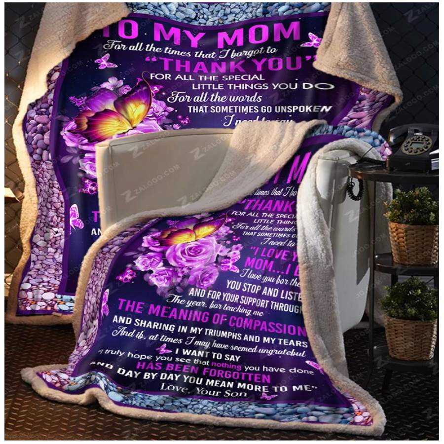 Zalooo – Blanket – Butterfly – To My Mom – Thank You