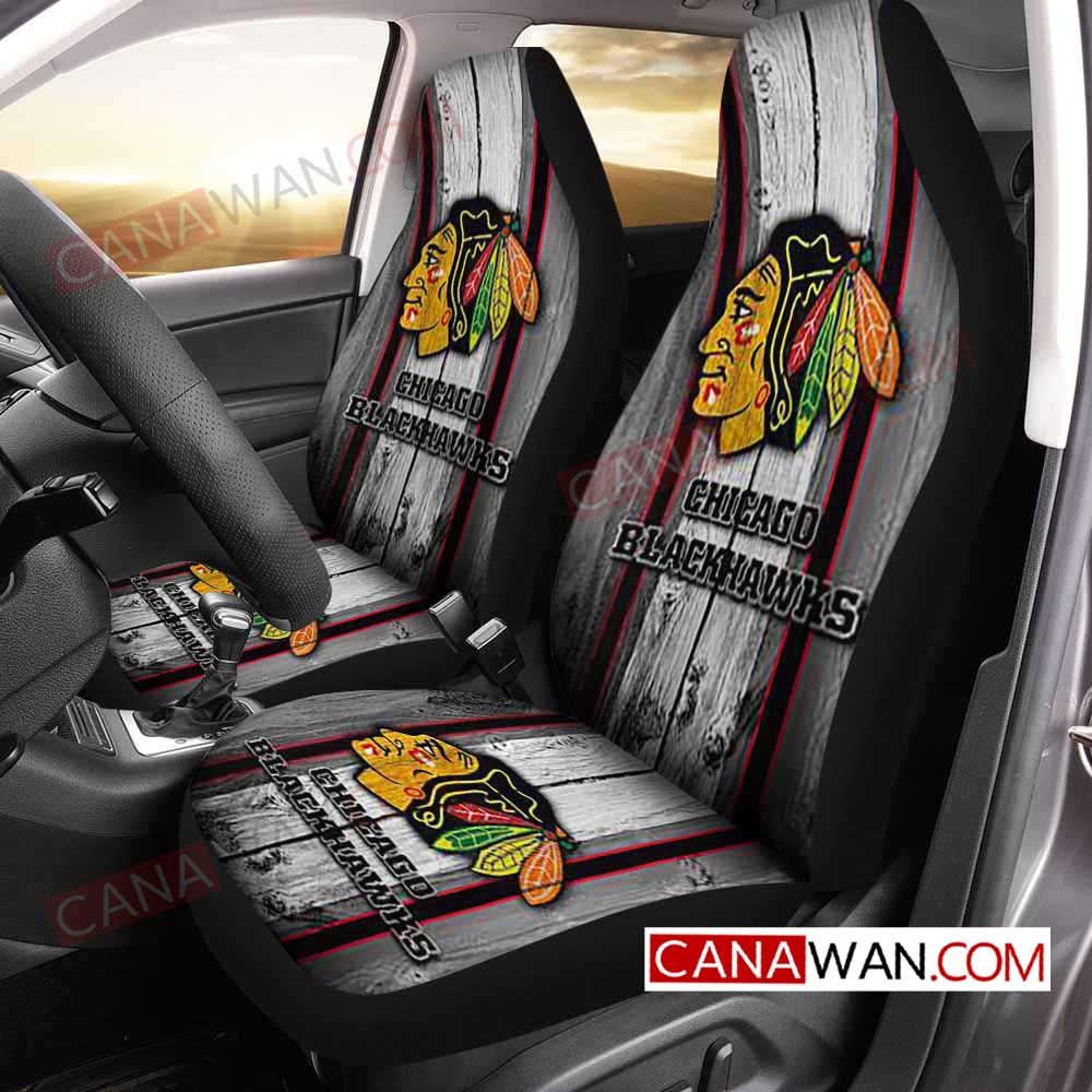 Chicago Blackhawks Style301 3D Customized Personalized Car Seat Cover