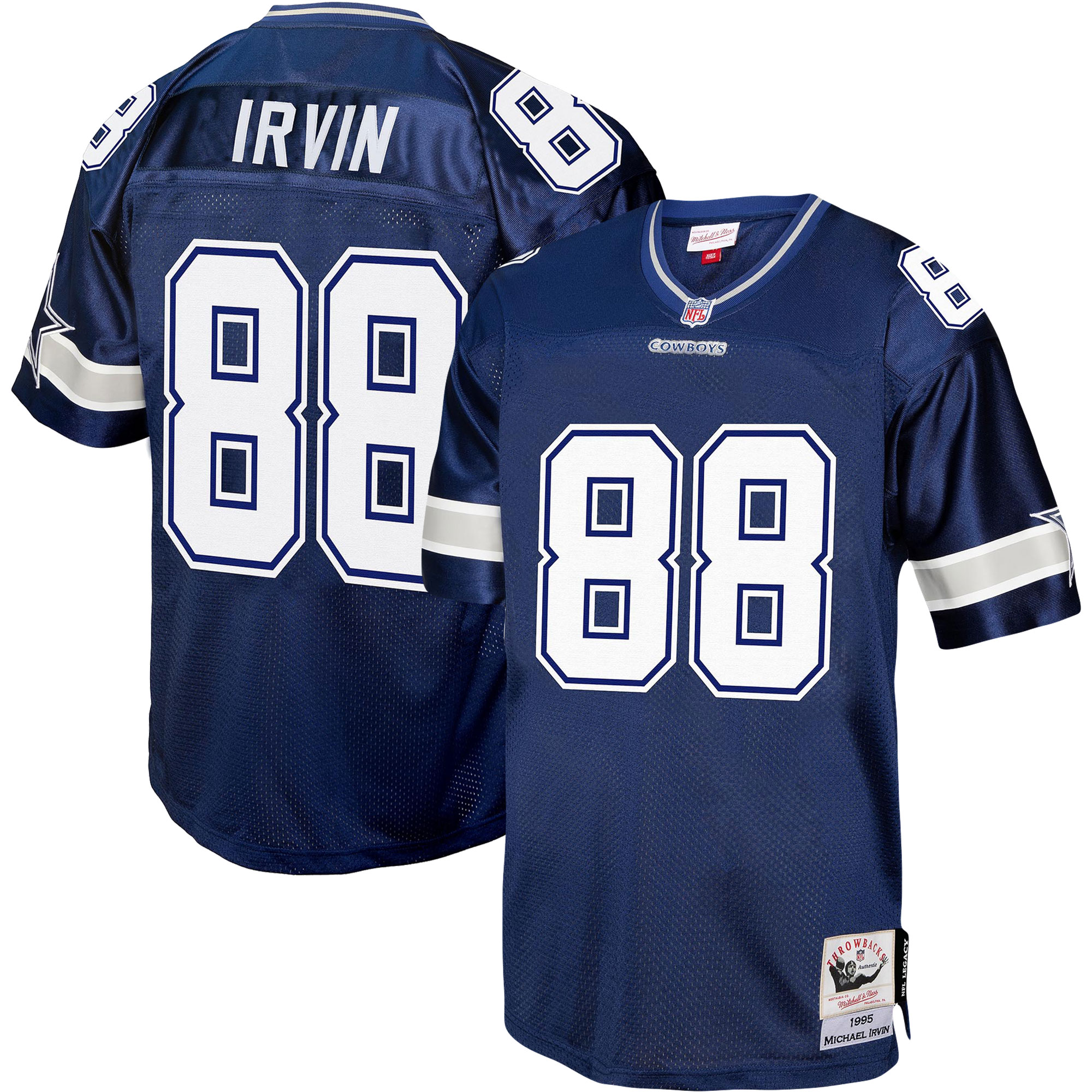 Michael Irvin Dallas Cowboys Mitchell & Ness Legacy Replica Jersey – Navy