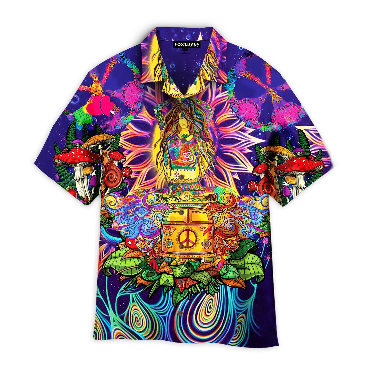 Hippie Bus Hawaii Shirt For Men And Women Ha81068