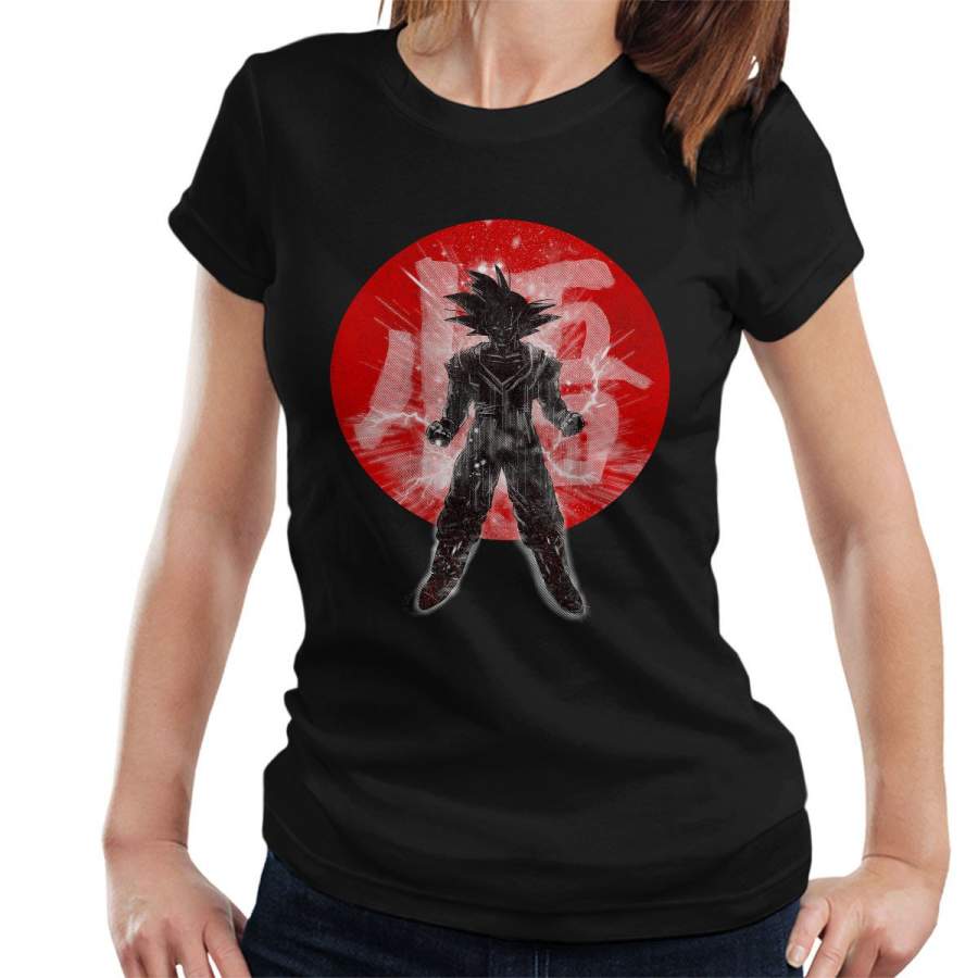 The Red Dragon Ball Z Goku Women’s T-Shirt