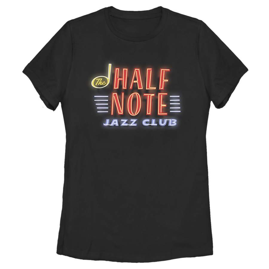 Soul Women’s Half Note Neon Glow  T Shirt