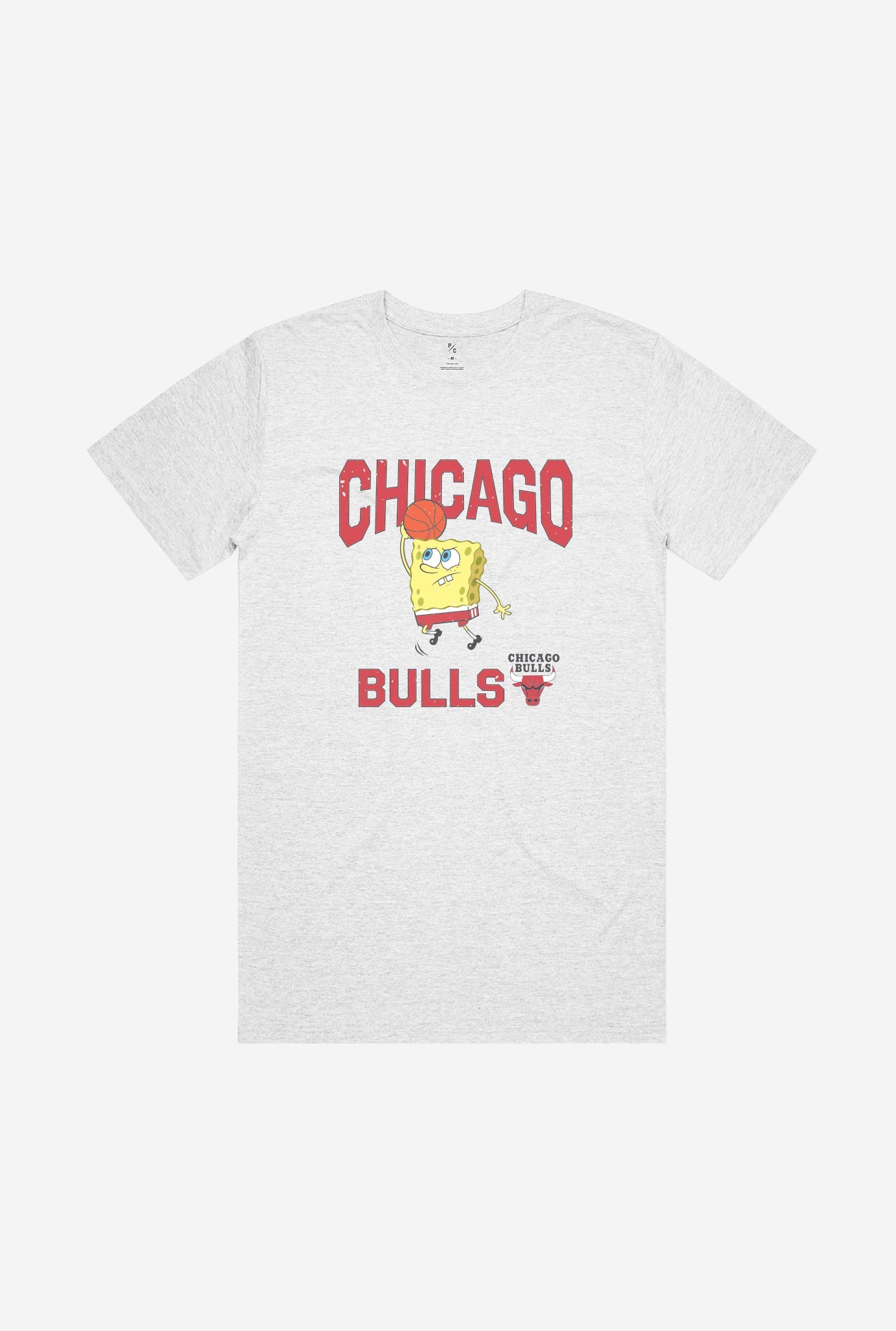 Chicago Bulls Spongebob T-Shirt – Ash