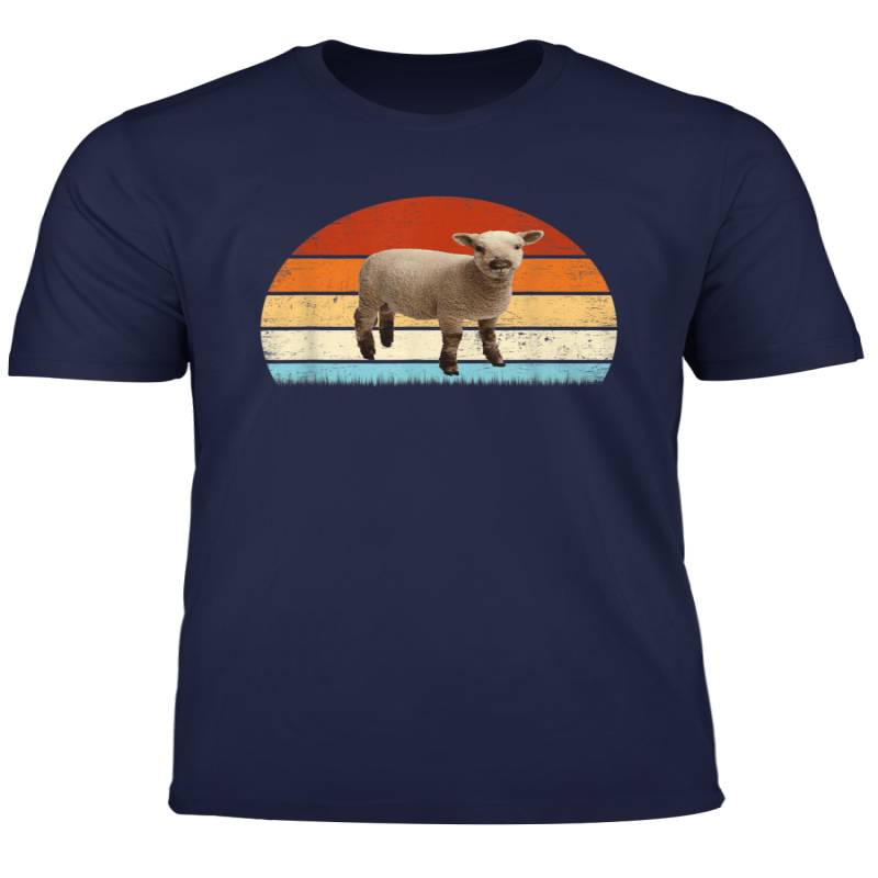 Vintage Sheep Animal Lover Zookeeper Retro Style T Shirt