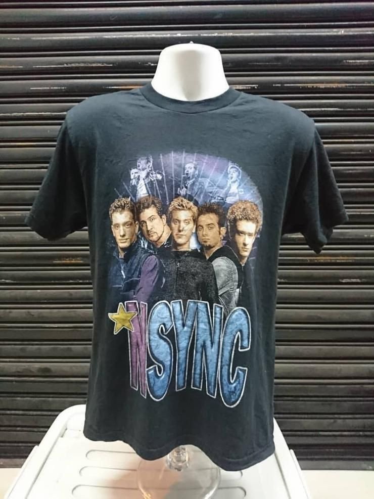 Vintage Early 2000 Nsync Popodyssey Tour 2001 Shirt