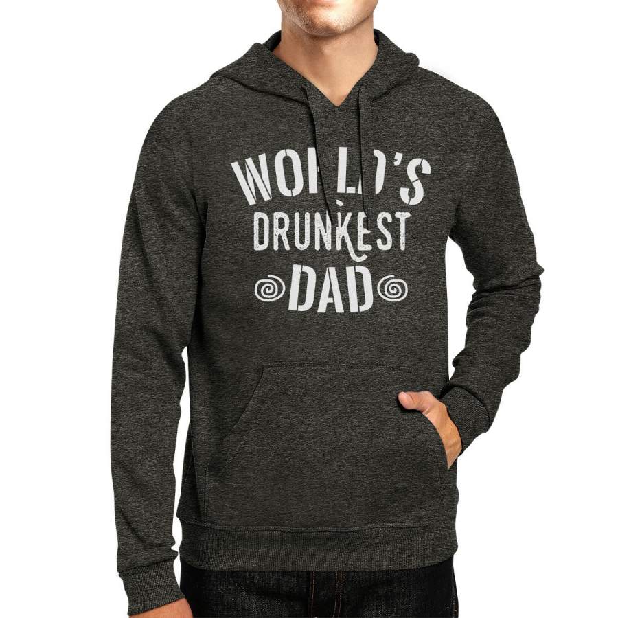 World’s Drunkest Dad Funny Fathers Day Hoodie Gift Ideas For Dad