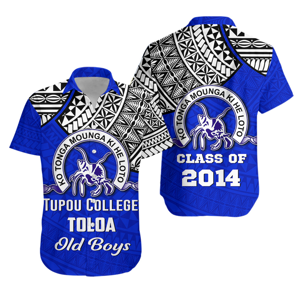 (Custom Personalised) Tupou College Toloa Old Boys Hawaiian Shirt – Class Of Year Lt4