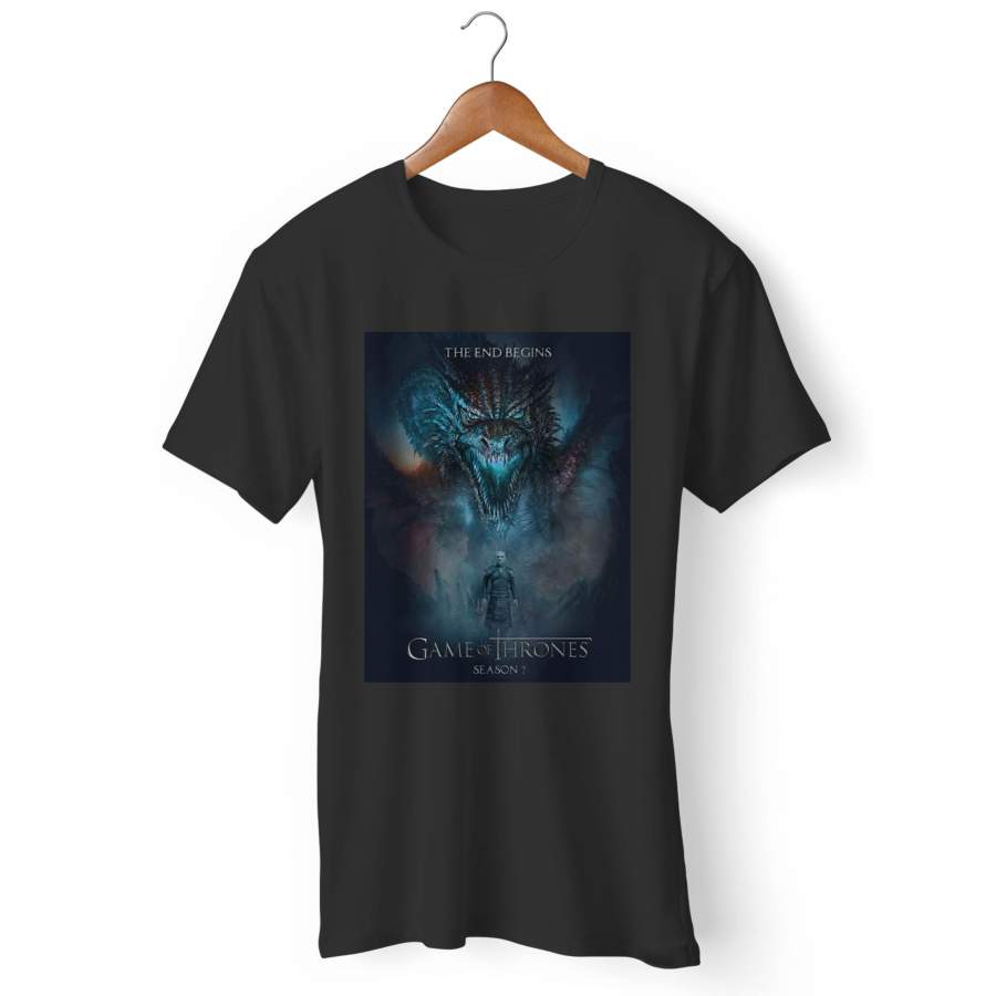 Game Of Thrones The End Begins Man’s T-Shirt