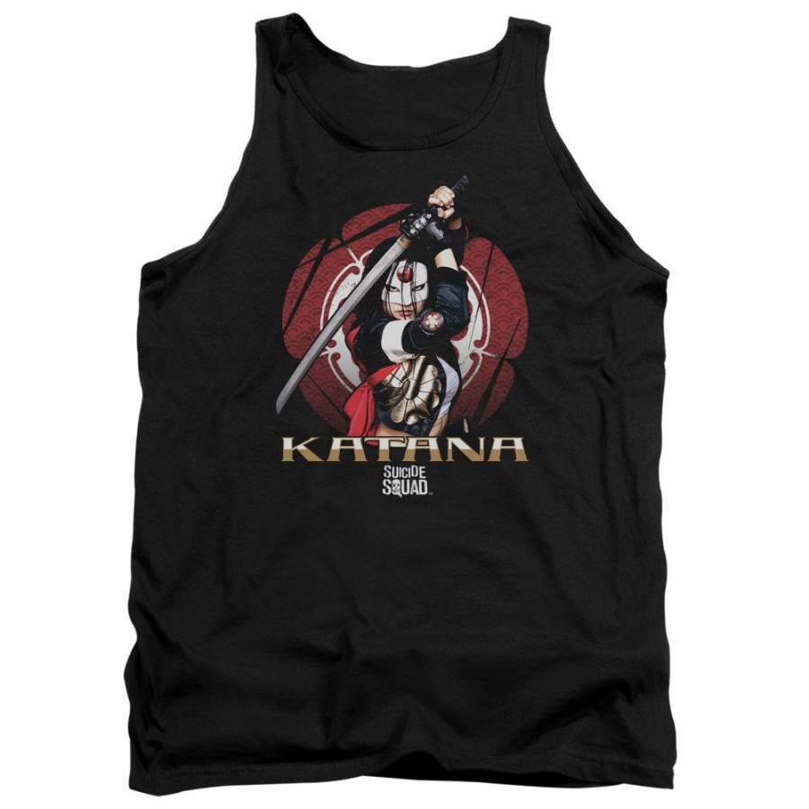 Suicide Squad – Katana Flower Adult Tank