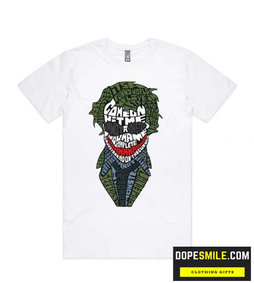 Joker  Why So Serious cool  T shirt