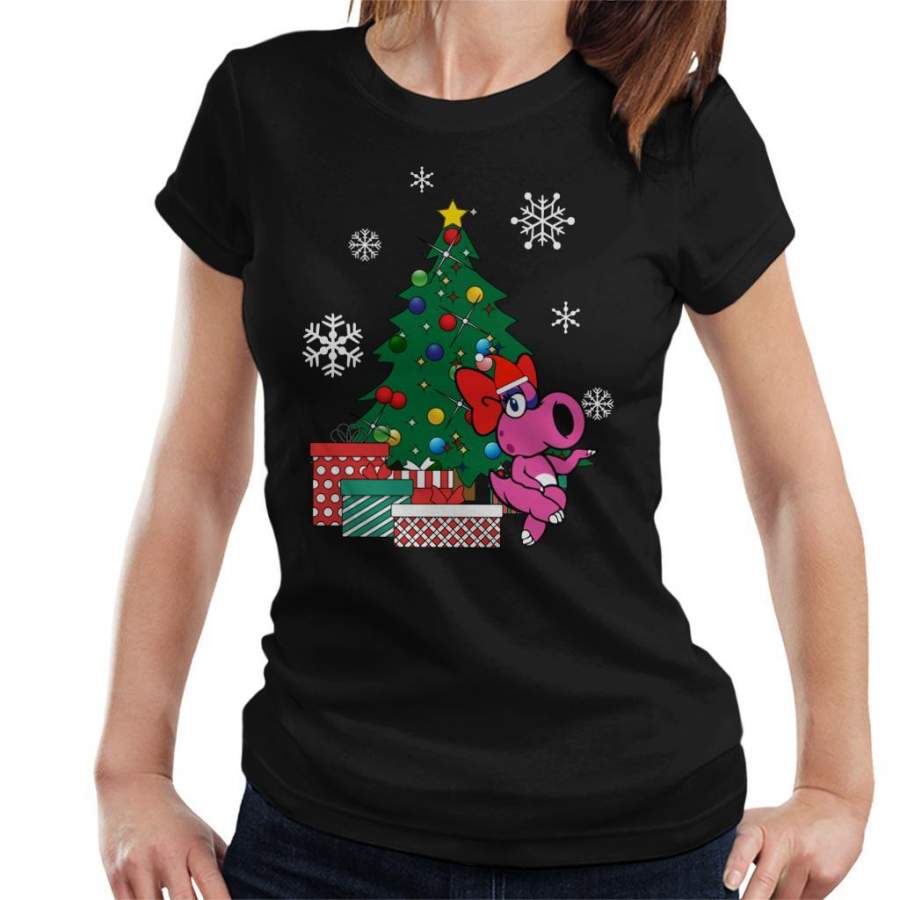 Birdo Around The Christmas Tree Mario Women’s T-Shirt