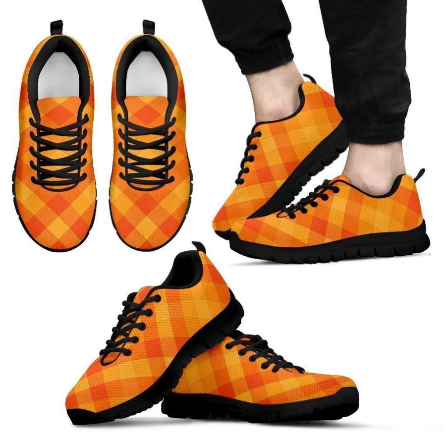 Yellow Pattern men’s Sneakers