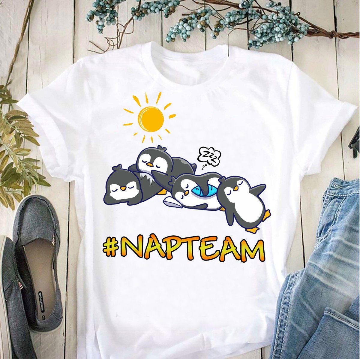 Take A Nap. Penguin – Standard T-Shirt, Gift For You, Gift For Penguin Lover, Hoodie All Color Size S-5Xl