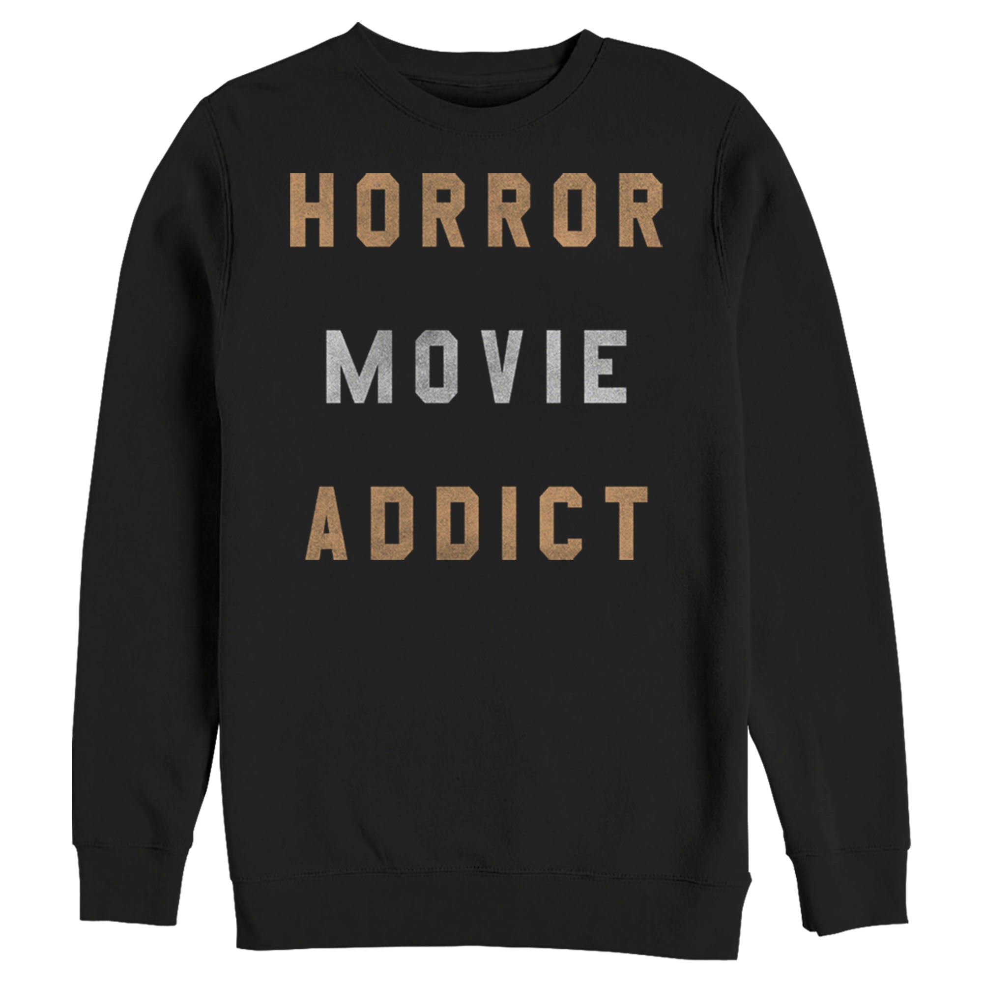 Lost Gods Men’S Halloween Horror Movie Addict  Sweatshirt