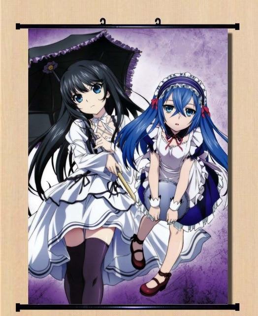 Japanese Anime Strike The Blood Sexy Girl Himeragi Yukina & Cyber Empress Home Decor Wall Scroll Poster Decorative Picture