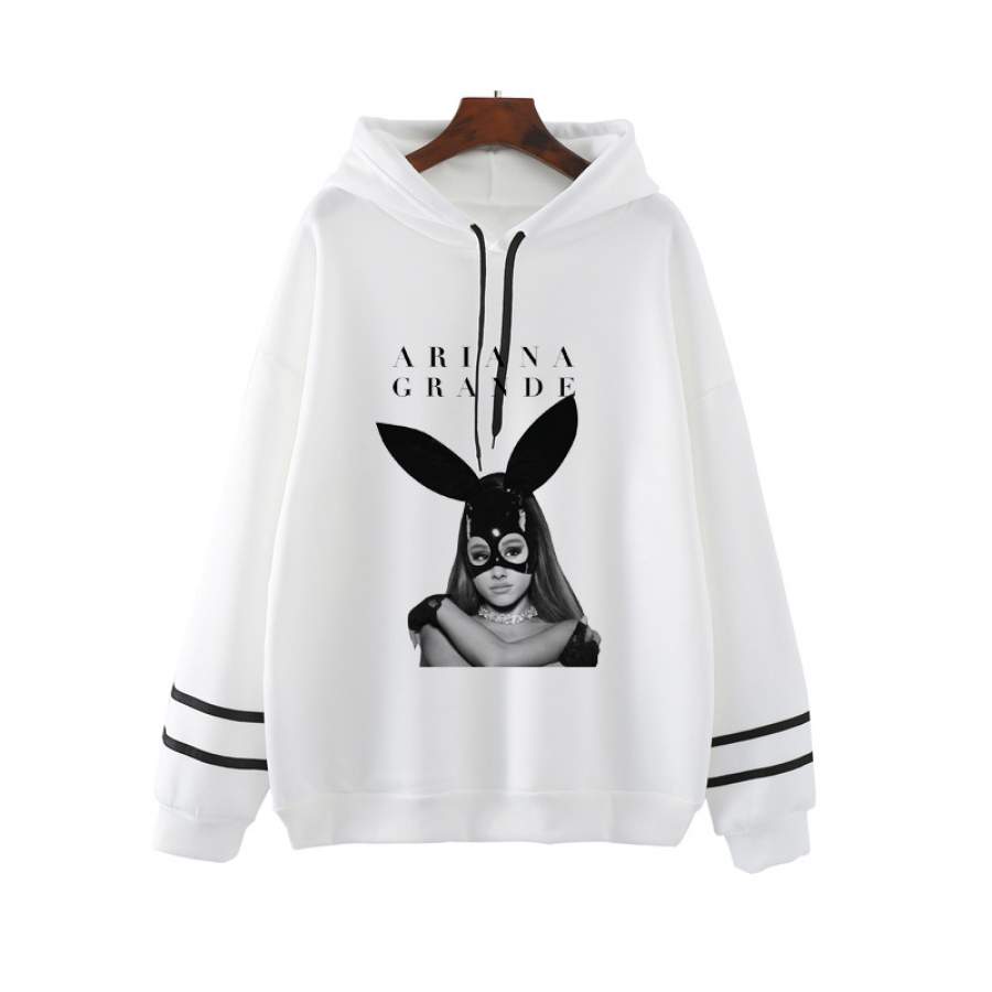 Ariana Grande Hoodie Long Sleeve Hooded Casual Pullover Sweatshirt