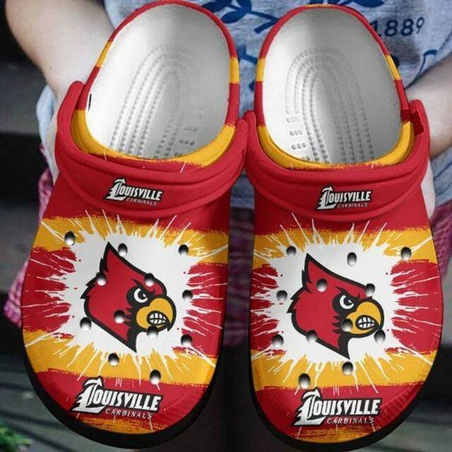 Louisville Cardinals Clogs Clogband Clog Comfortable Water Shoes