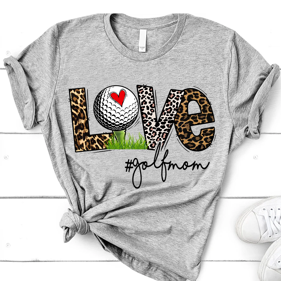 Love Golf Mom, Gift For Mom T-Shirt