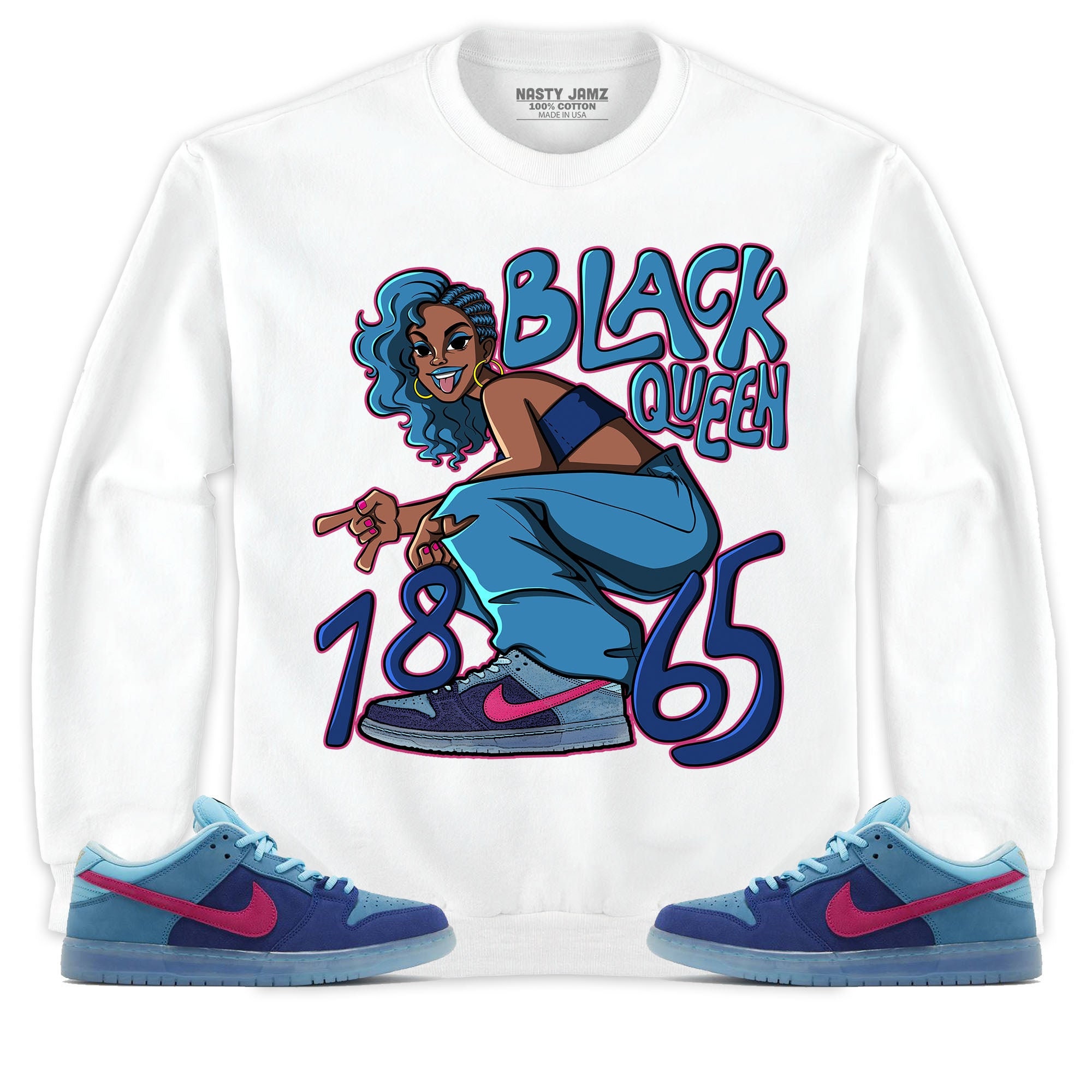 Black Girl Freedom Unisex Sweatshirt &hellip;