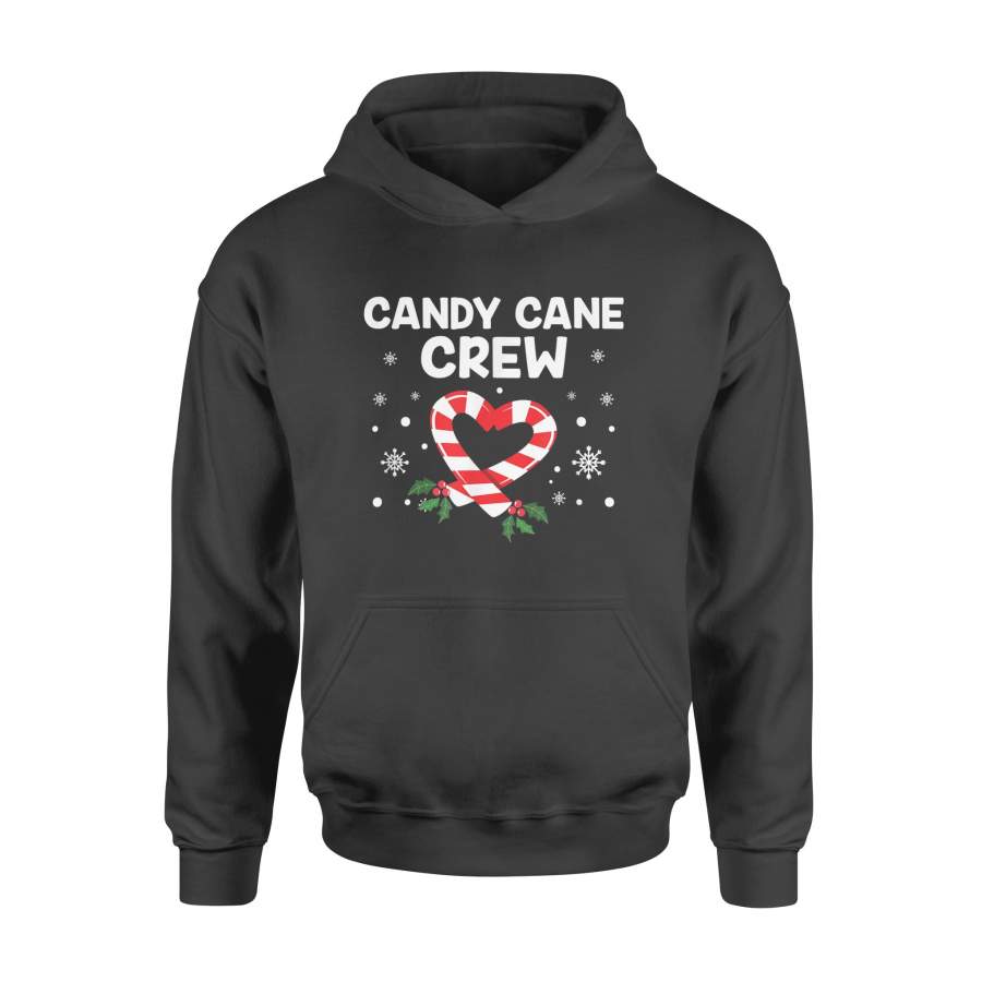 Candy Cane Crew Christmas Sweets Family Matching Costume T Shirt – Standard Hoodie