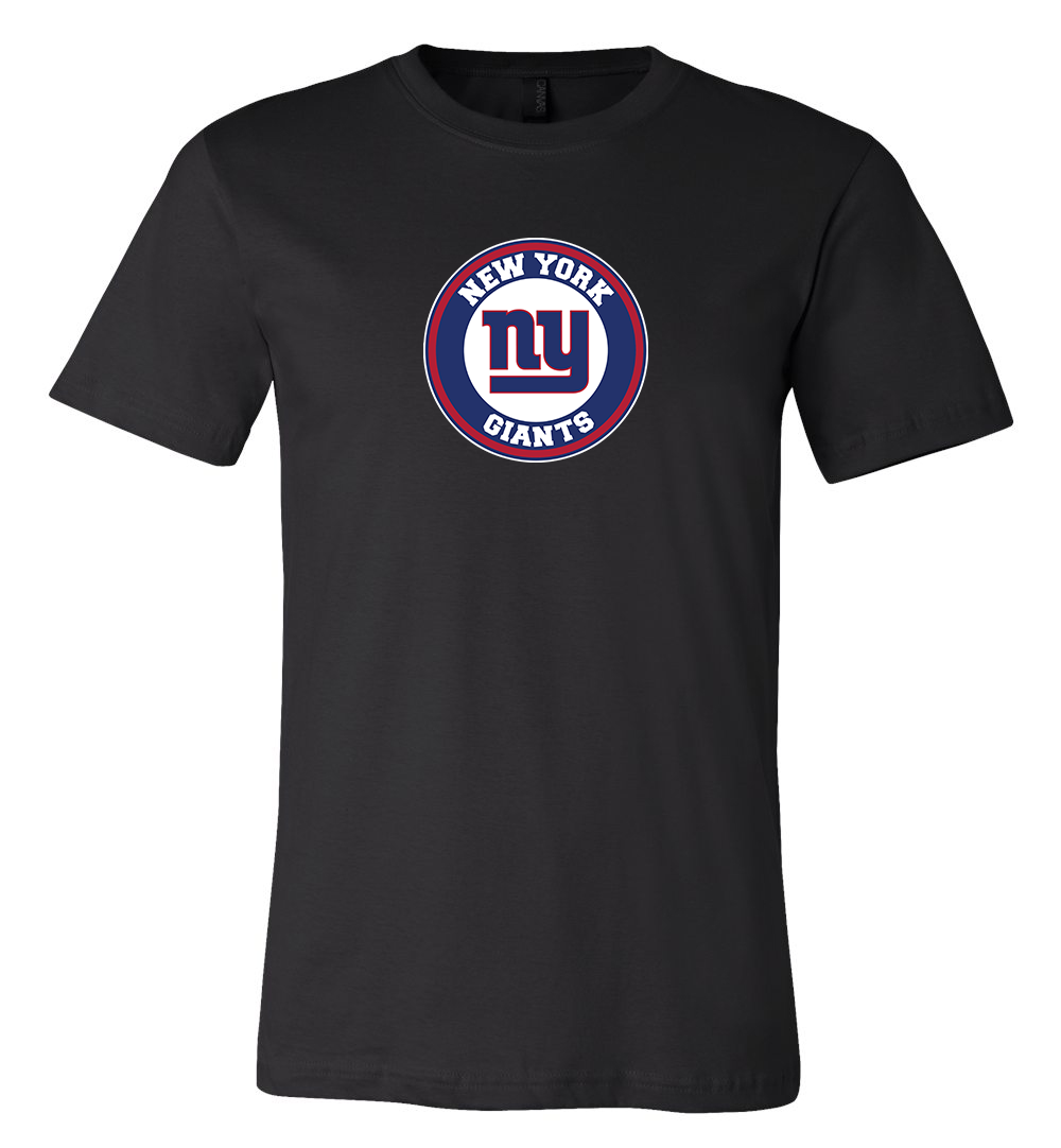 New York Giants Circle Logo Team Shirt 6 Sizes S-3Xl