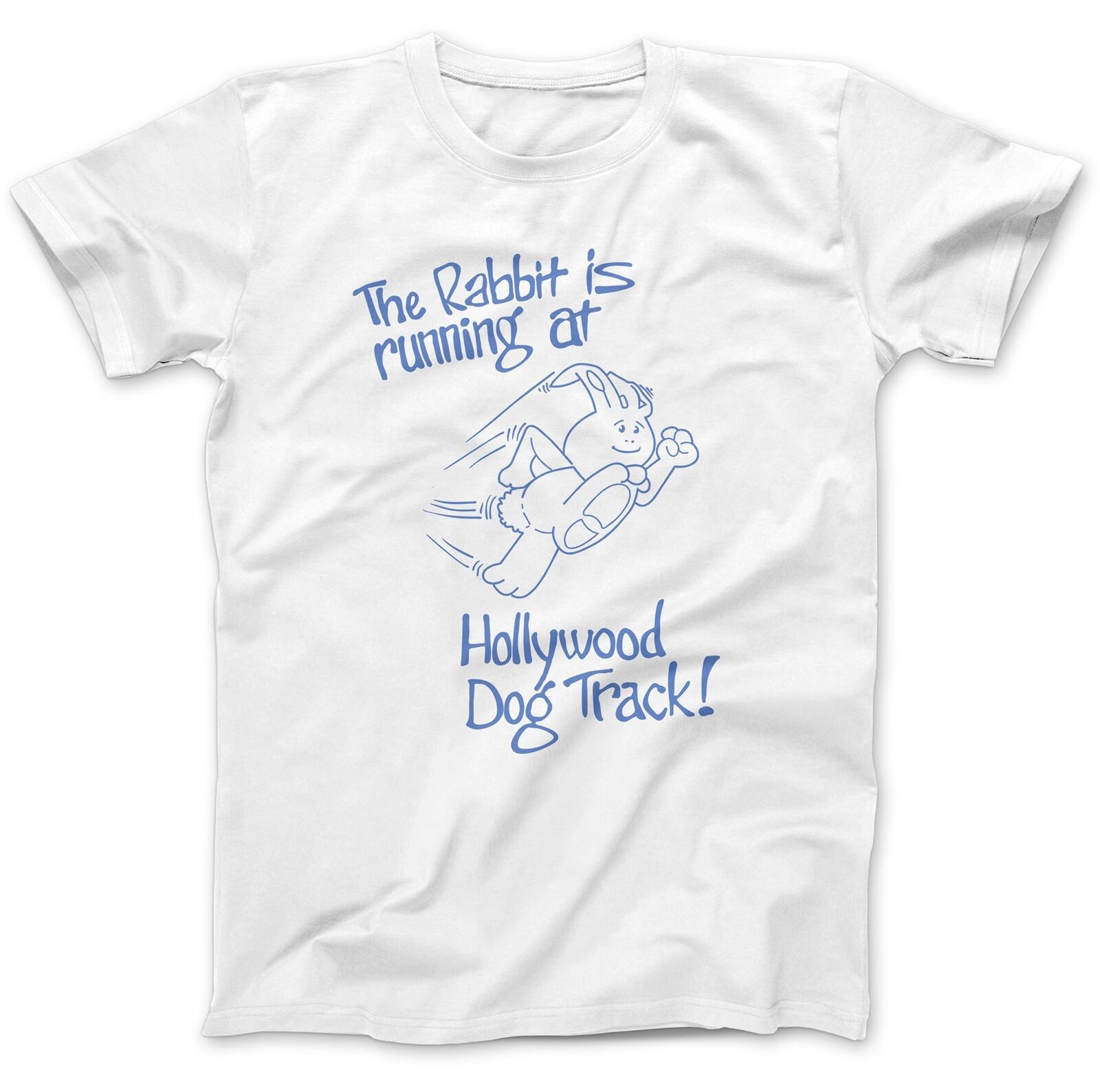 Rabbit Running As Men’s T-Shirt