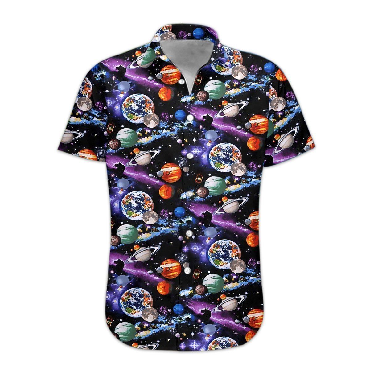 Gearhumans Planet Solar System Hawaiian Shirt Ha41090