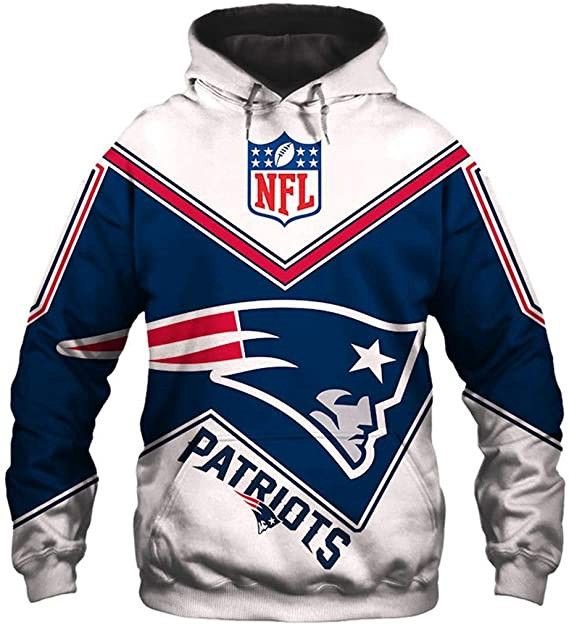 New England Patriots 54 Unisex 3D Hoodie Gift For Fans