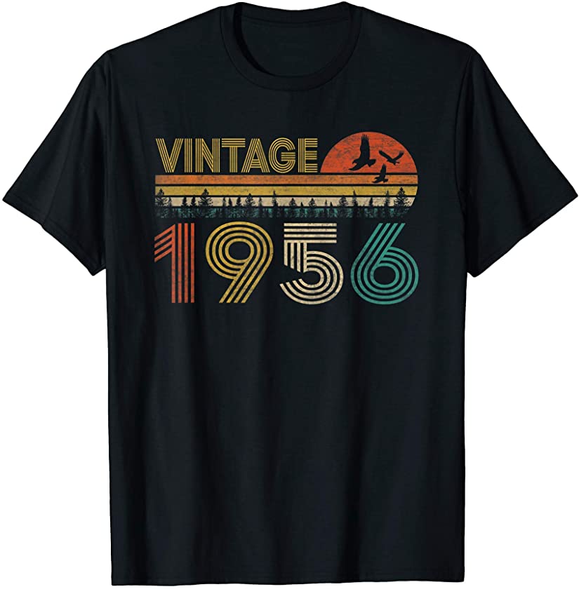 65 Years Old Gifts Vintage Retro 1956 Birthday 65th Birthday T-Shirt