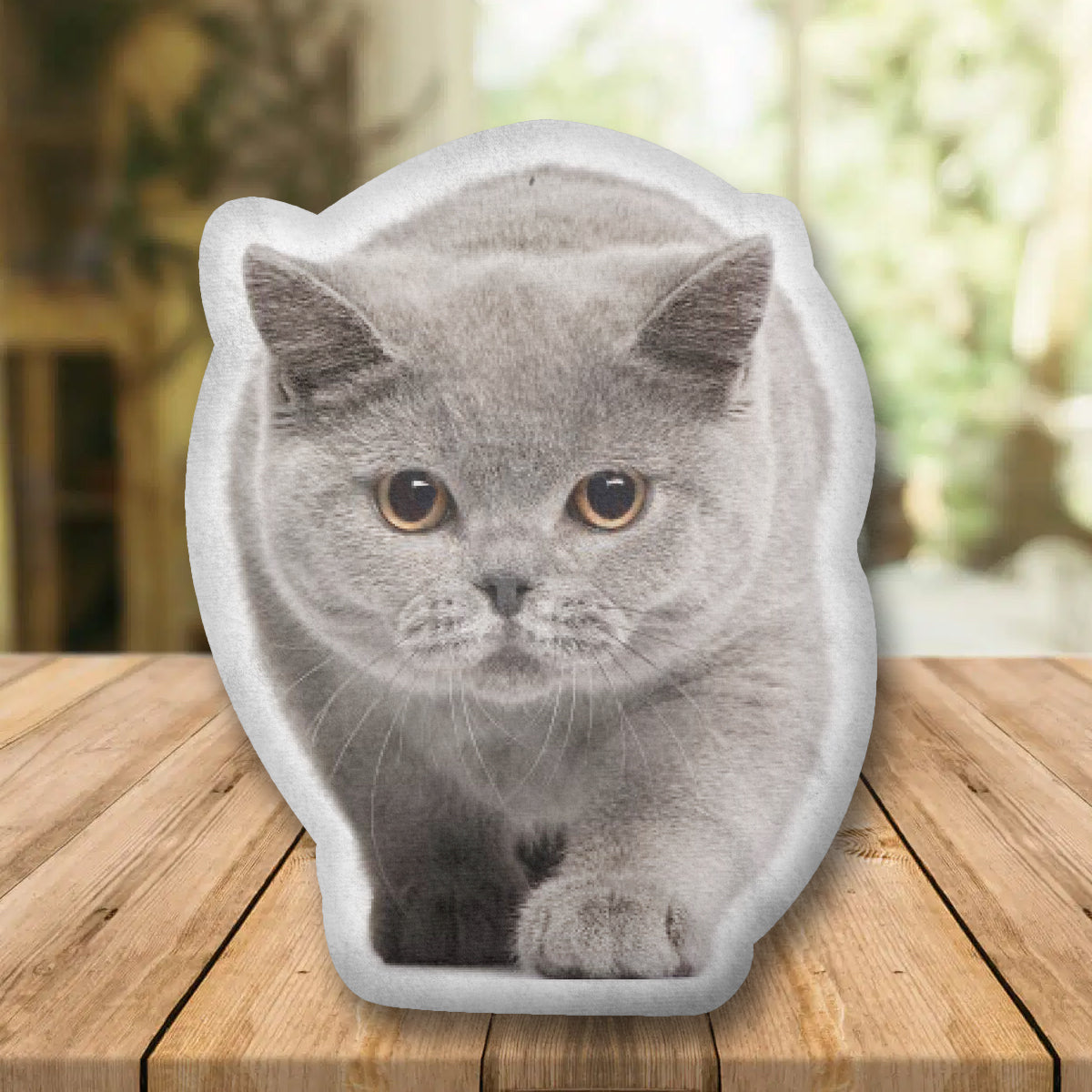 Cute Kitten Cat – Cat Custom Shape Pet Pillow