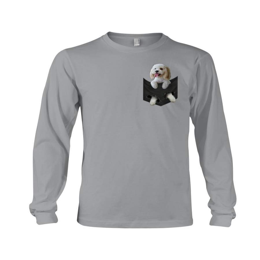 Cockapoo Inside Pocket 2020 Custom Design Unisex Long Sleeve