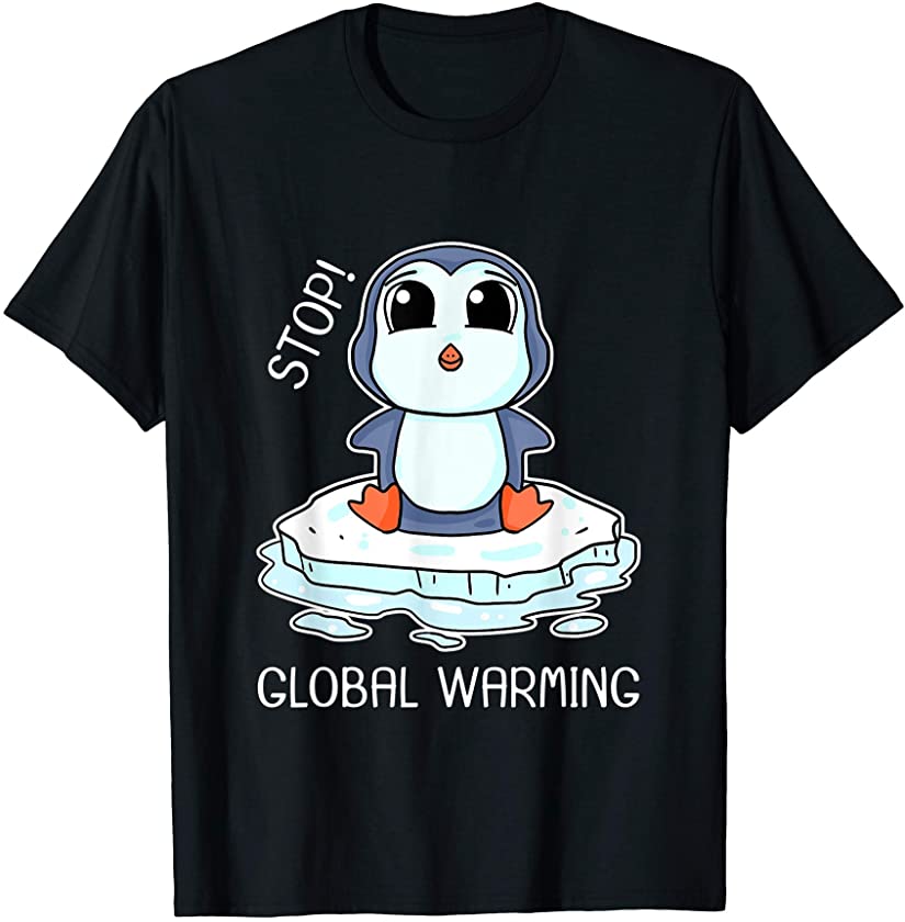 Animal Protection Nature Climate protection penguin T-Shirt