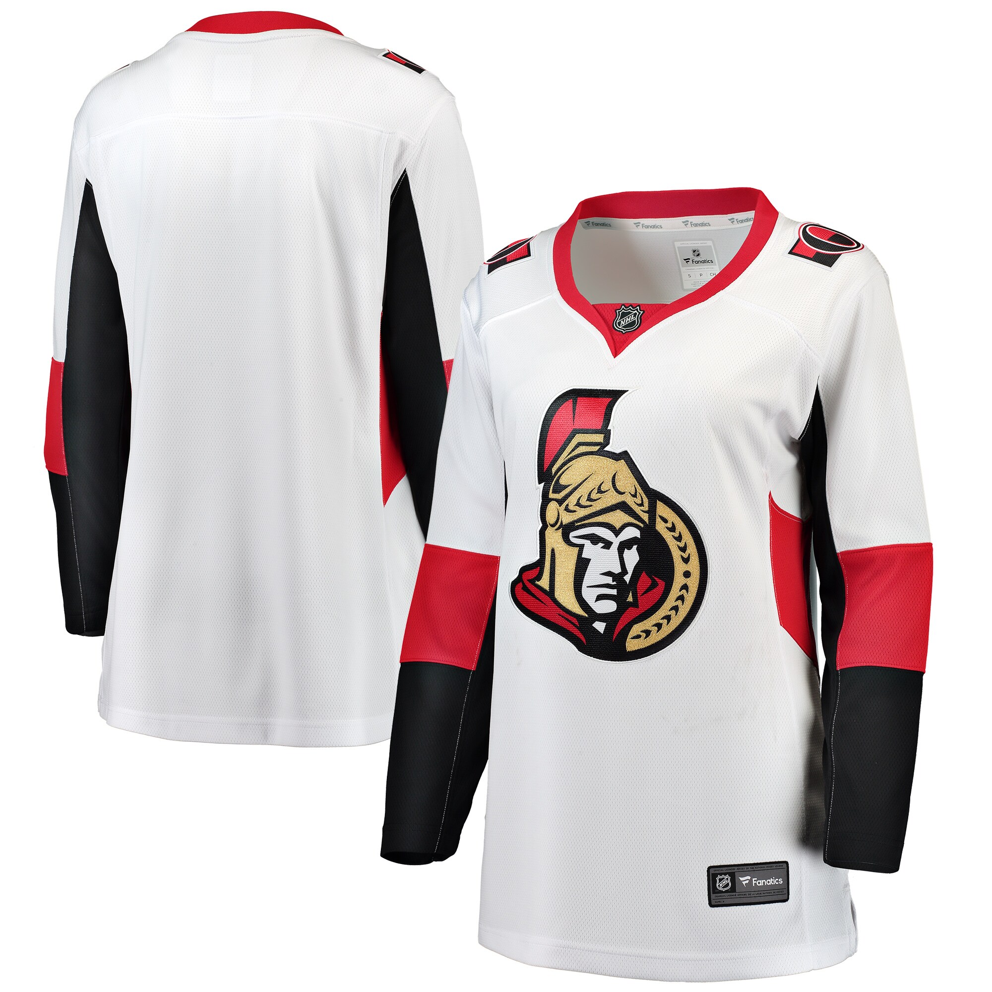 Ottawa Senators Branded Women's Away Breakaway Jersey – White